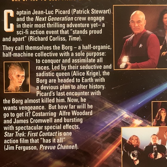 Star Trek First Contact DVD - Picture 3 of 5